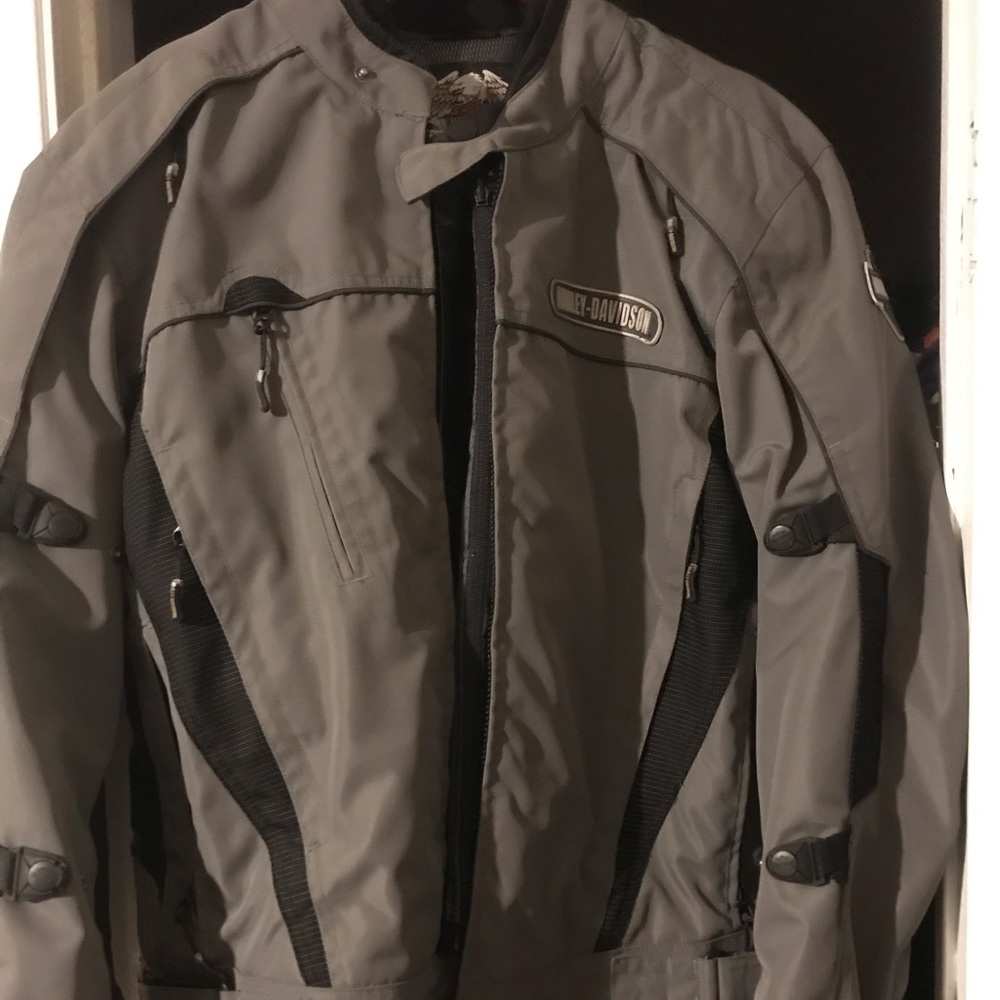 Harley Davidson Excursion textile riding jacket.